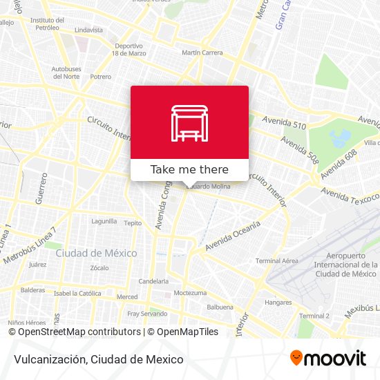 Mapa de Vulcanización