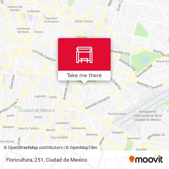 Floricultura, 251 map