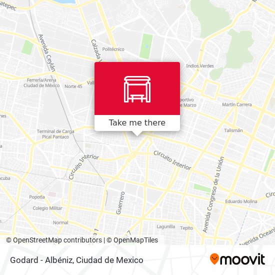 Godard - Albéniz map