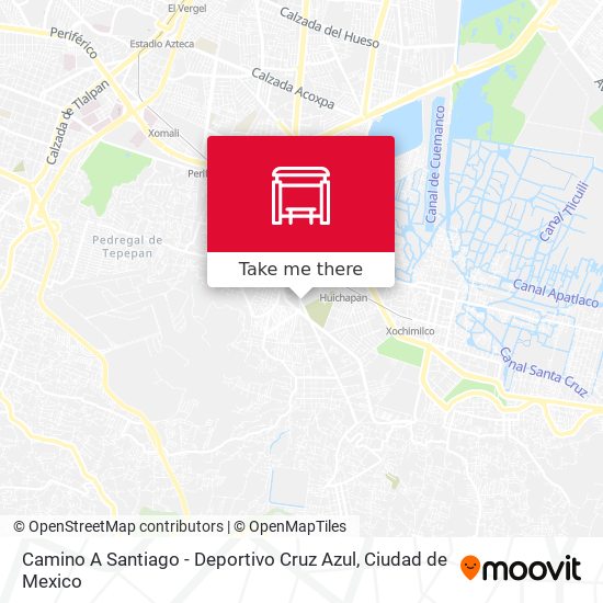 Mapa de Camino A Santiago - Deportivo Cruz Azul