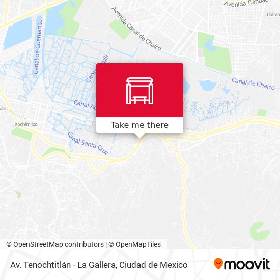 Av. Tenochtitlán - La Gallera map