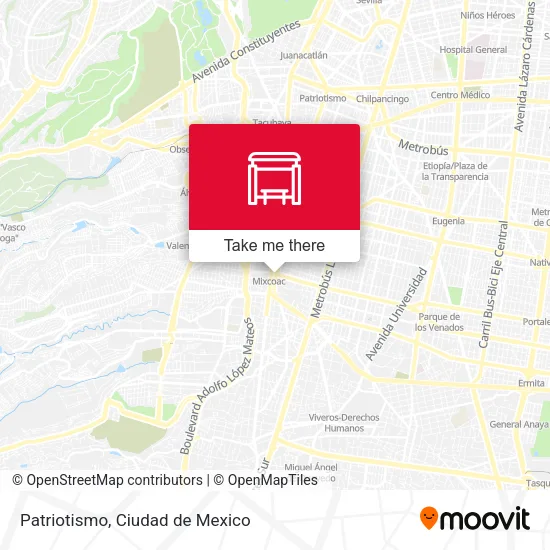 Patriotismo map