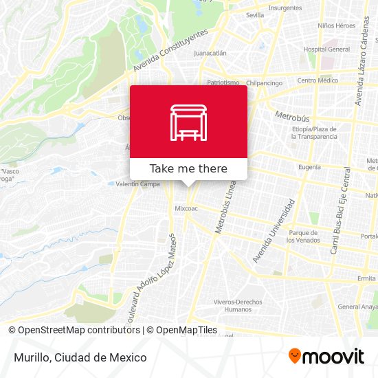 Murillo map