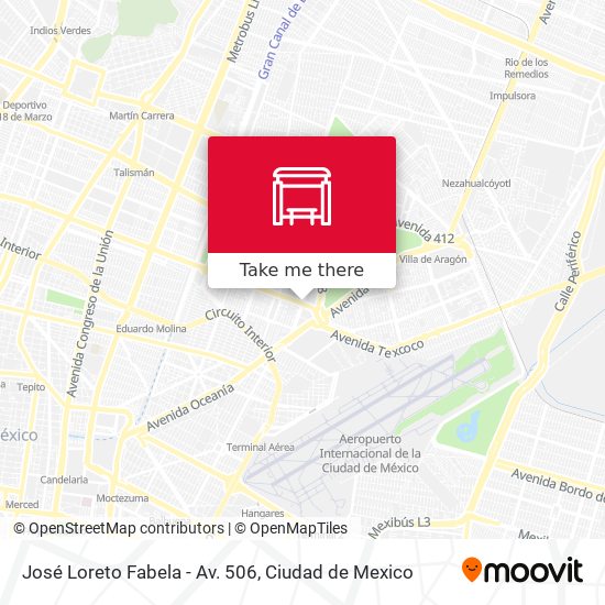 José Loreto Fabela - Av. 506 map