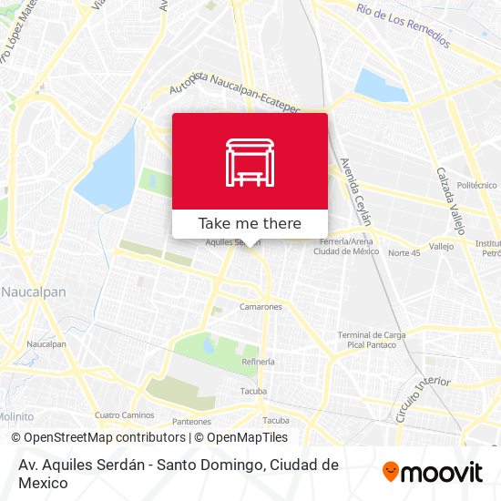 Av. Aquiles Serdán - Santo Domingo map