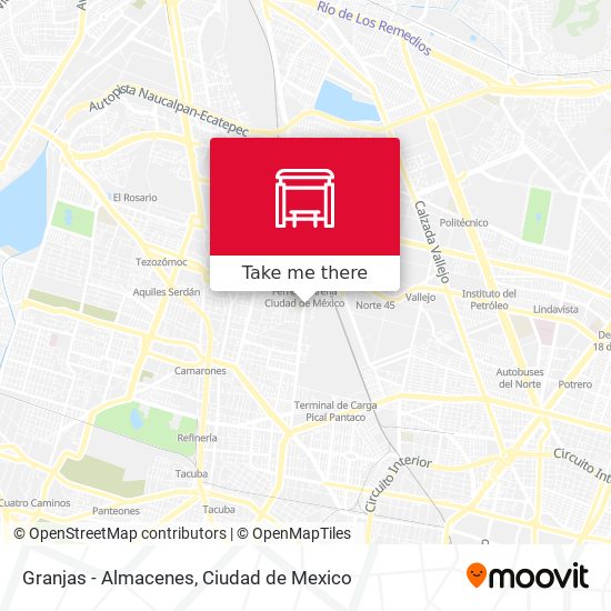 Mapa de Granjas - Almacenes