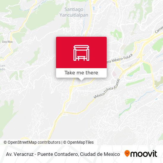 Mapa de Av. Veracruz - Puente Contadero