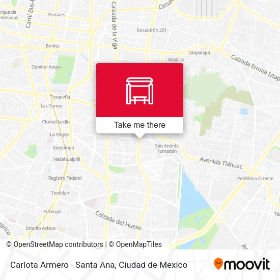 Mapa de Carlota Armero - Santa Ana