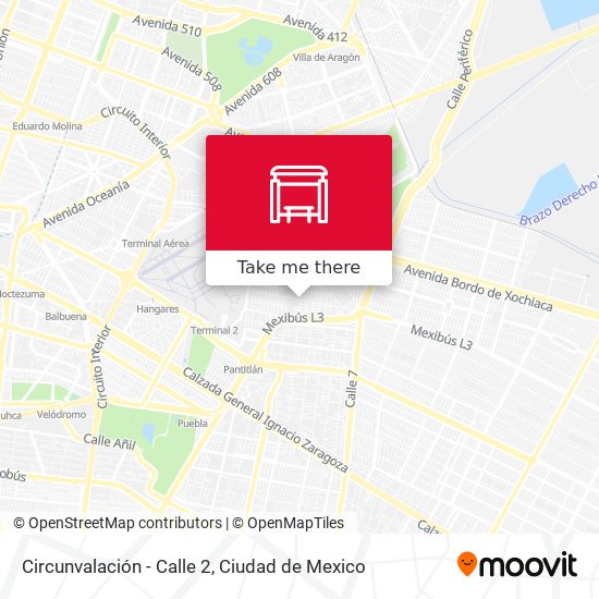 Circunvalación - Calle 2 map