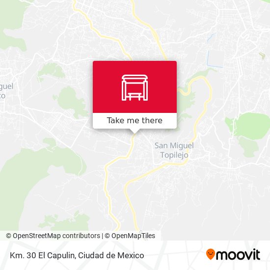 Mapa de Km. 30 El Capulin