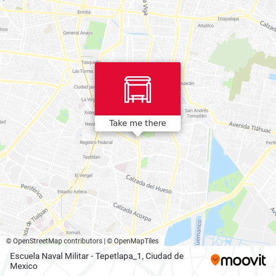 Escuela Naval Militar - Tepetlapa_1 map