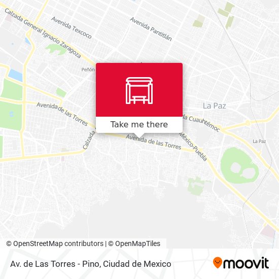 Av. de Las Torres - Pino map