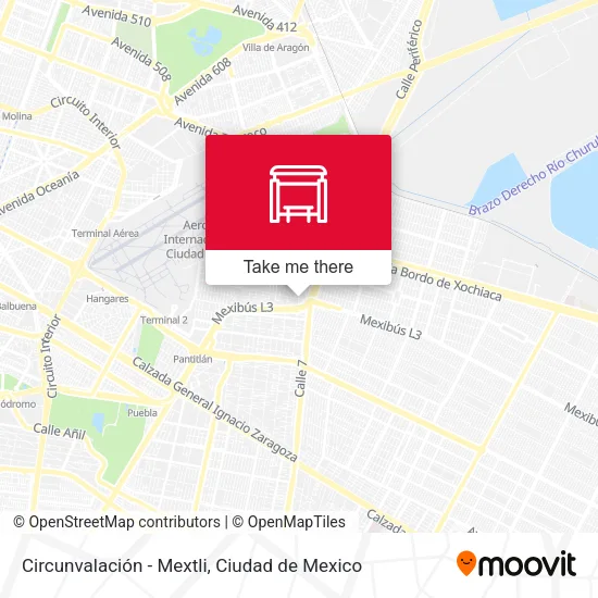 Mapa de Circunvalación - Mextli