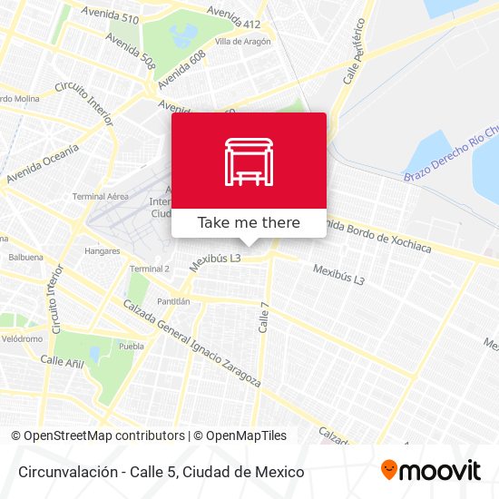 Circunvalación - Calle 5 map