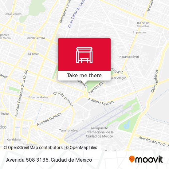 Mapa de Avenida 508 3135