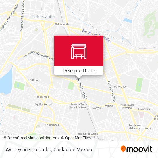 Mapa de Av. Ceylan - Colombo