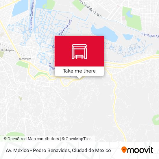 Av. México - Pedro Benavides map