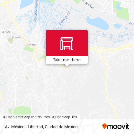 Mapa de Av. México - Libertad