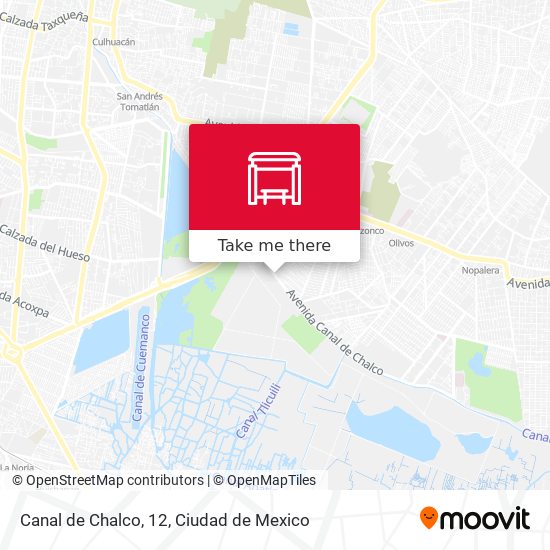 Canal de Chalco, 12 map