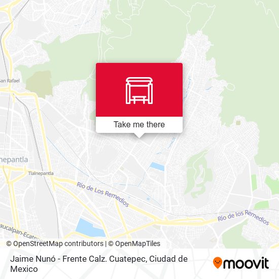Jaime Nunó - Frente Calz. Cuatepec map