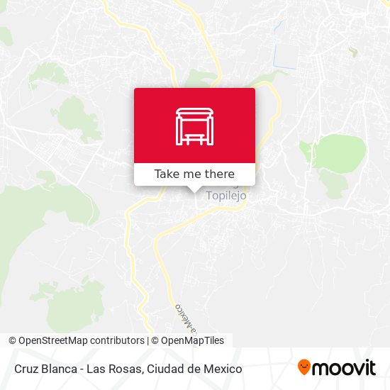 Cruz Blanca - Las Rosas map