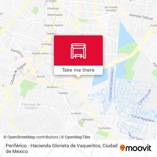 Mapa de Periférico - Hacienda Glorieta de Vaqueritos