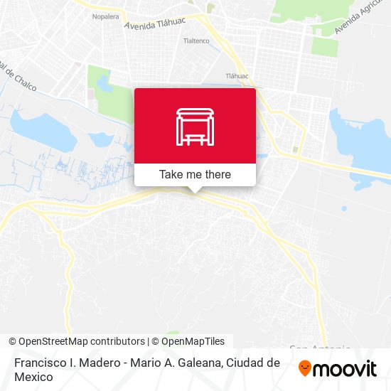 Francisco I. Madero - Mario A. Galeana map