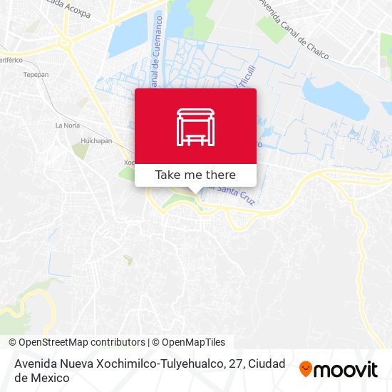 Mapa de Avenida Nueva Xochimilco-Tulyehualco, 27