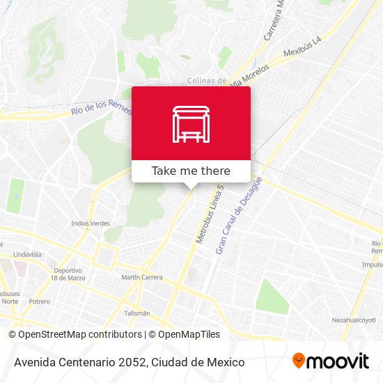 Mapa de Avenida Centenario 2052