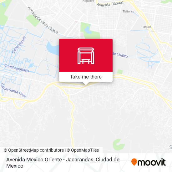 Avenida México Oriente - Jacarandas map