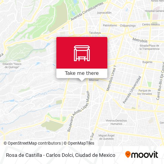Rosa de Castilla - Carlos Dolci map