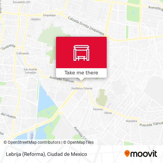 Lebrija  (Reforma) map