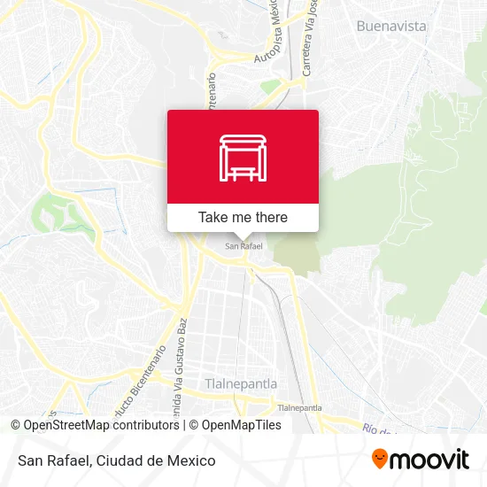 Mapa de San Rafael