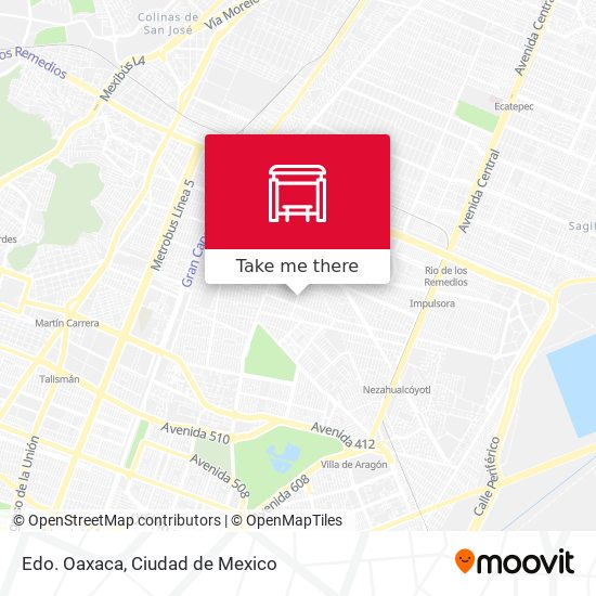 Mapa de Edo. Oaxaca