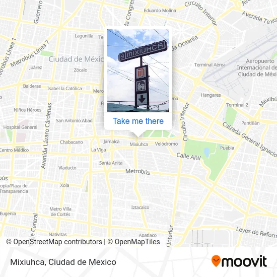 Mixiuhca map
