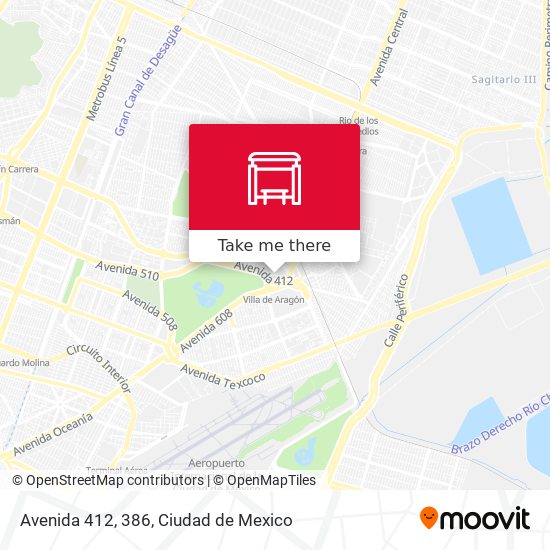 Avenida 412, 386 map