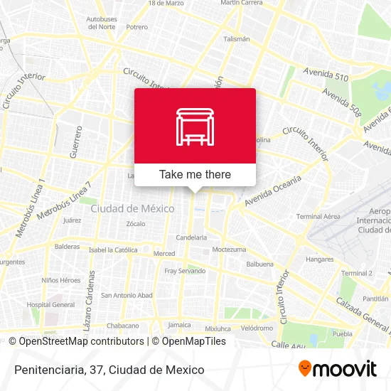Penitenciaria, 37 map