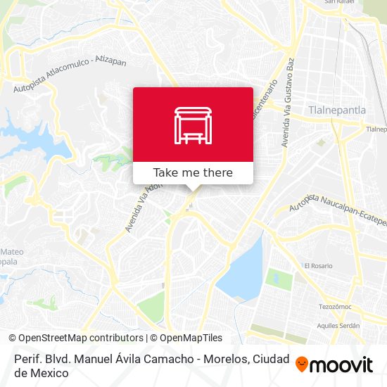 Perif. Blvd. Manuel Ávila Camacho - Morelos map