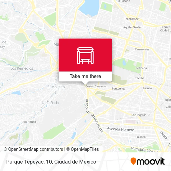 Parque Tepeyac, 10 map