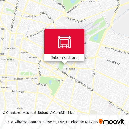 Calle Alberto Santos Dumont, 155 map