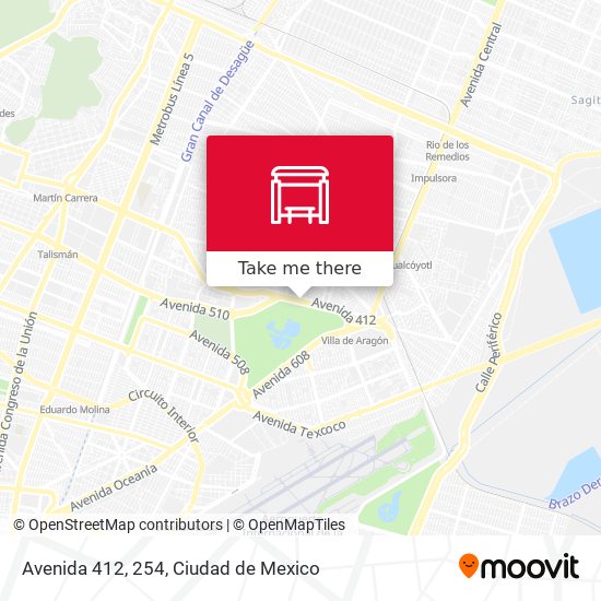 Avenida 412, 254 map