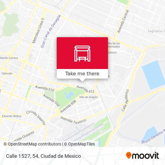 Calle 1527, 54 map