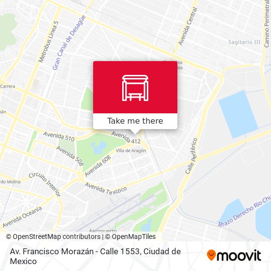 How to get to Av. Francisco Morazán - Calle 1553 in Gustavo A. Madero by  Bus or Metro?