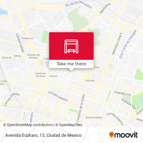 Avenida Euzkaro, 13 map