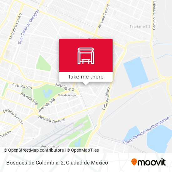 Bosques de Colombia, 2 map