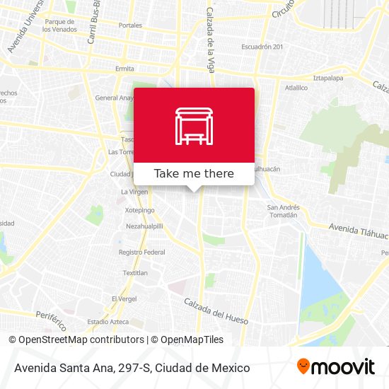 Avenida Santa Ana, 297-S map