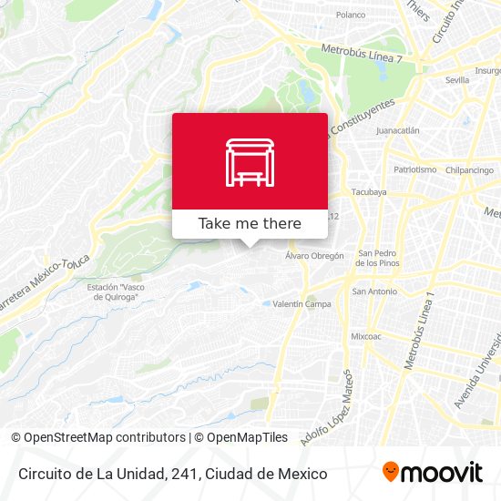Mapa de Circuito de La Unidad, 241