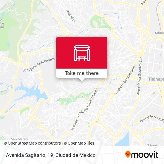 Mapa de Avenida Sagitario, 19