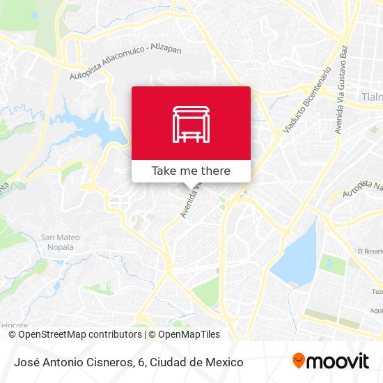 Mapa de José Antonio Cisneros, 6