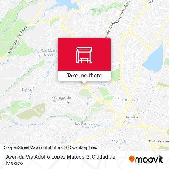 Mapa de Avenida Vía Adolfo López Mateos, 2